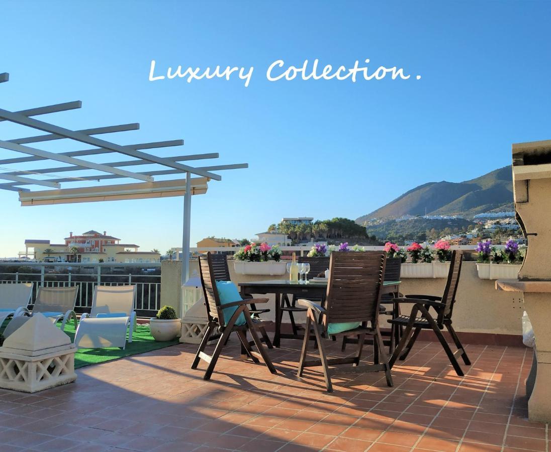 Pena Beach 3 Bedroom Duplex, Bbq, Pool, Sea Views, Benalmadena Exterior photo