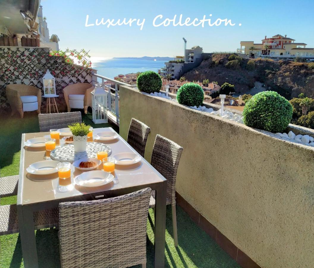 Pena Beach 3 Bedroom Duplex, Bbq, Pool, Sea Views, Benalmadena Exterior photo